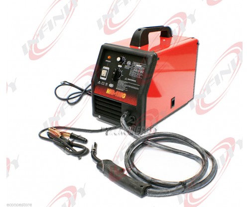  220V MIG 135 Flux Core Welder Dual Function Gas or No Gas Welding 
